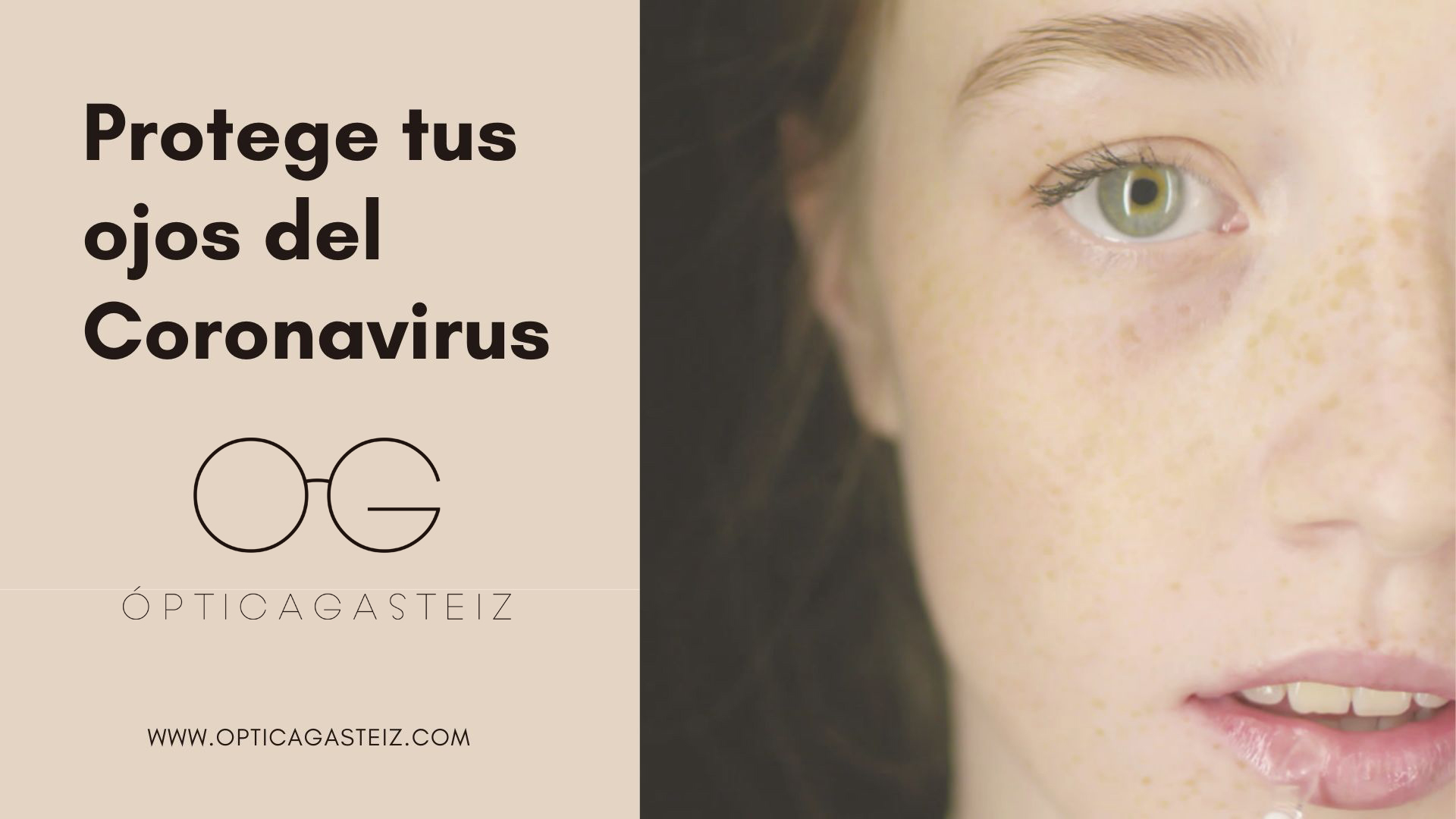 Protege tus ojos del coronavirus